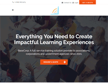 Tablet Screenshot of basecorp.com